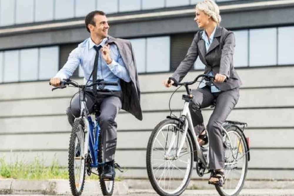 cycling-work-man-lady